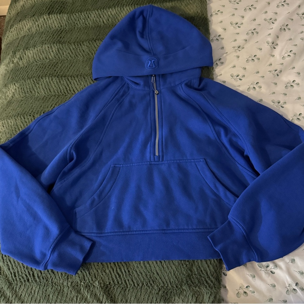 Lululemon Athletica Vibrant Blue Zip-Up